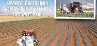 Başkan Altay, 'Lavanta Üretiminin Artması İçin Desteğimiz Devam Ediyor'