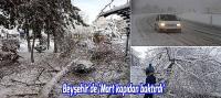 Beyşehir’de 'Mart kapıdan baktırdı'