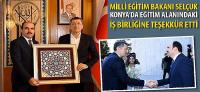 Bakan Selçuk Konya’da Eğitim Alanındaki İş Birliğine Teşekkür Etti