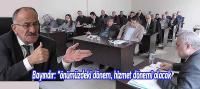 Başkan Bayındır: “önümüzdeki dönem, hizmet dönemi olacak