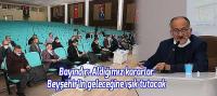 Bayındır: Alacağımız kararlar, şehrimizin geleceğine ışık tutacak