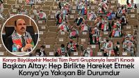 Konya Büyükşehir Meclisi Tüm Parti Gruplarıyla İsrail’i Kınadı