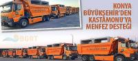 Konya Büyükşehir’den Kastamonu’ya Menfez Desteği