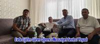Evde Eğitim Gören Öğrenci Mezuniyet Sevincini Evinde Yaşadı