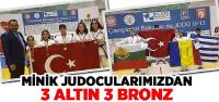 Minik Judocularımızdan 3 Altın 3 Bronz
