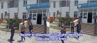 Beyşehir'de jandarmadan LGS'ye giren öğrencilere sınav çıkışı moral ikramı