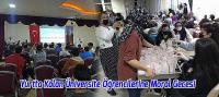 Beyşehir KYK Yurttarında Kalan Üniversite Öğrencilerine Moral Gecesi