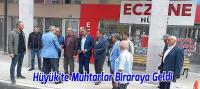 Hüyük'te Muhtarlar Biraraya Geldi