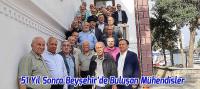 51 Yıl Sonra Beyşehir’de Buluşan Mühendisler, Vefanın ve Dostluğun Örneğini Sergiledi