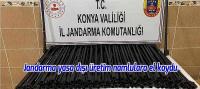Jandarma, yasa dışı üretilen namlulara el koydu