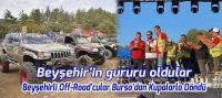 Beyşehirli Off-Road'cular Bursa'dan Kupalarla Döndü