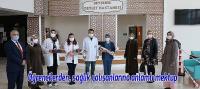 Beyşehir'de öğrencilerden, sağlık çalışanlarına anlamlı mektup
