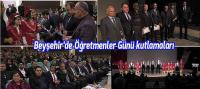 Beyşehir'de öğretmenler günü etkinlikleri