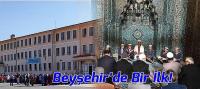 Beyşehir’de Bir İlk!