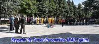 Beyşehir'de Orman Personeline AFAD Eğitimi