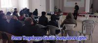 Orman Yangınlarının Gönüllü Savaşçılarına Eğitim