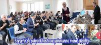 Beyşehir’de palyatif hasta ve yakınlarına moral etkinliği