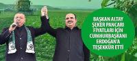 Başkan Altay'dan Cumhurbaşkanı Erdoğan’a Teşekkür