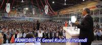 PANKOBİRLİK Genel Seçimleri ertelendi