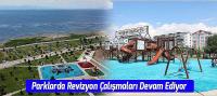 Beyşehir Belediyesi Parklarda Revizyon Çalışmalarına Devam Ediyor