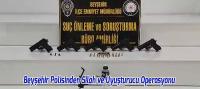Beyşehir Polisinden Uyuşturucu ve Silah Operasyonu