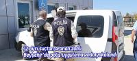 12 ayrı suçtan aranan zanlı Beyşehir’de polis uygulamasında yakalandı