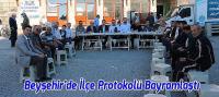Beyşehir'de İlçe Protokolü Bayramlaştı