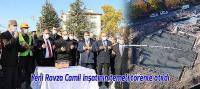 Yeni Ravza Camii inşatının temeli törenle atıldı