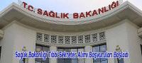 Sağlık Bakanlığı Tıbbi Sekreter Alımı Başvuruları BaşlIyor