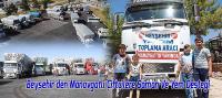 Beyşehir'den Manavgatlı Çiftçilere Saman Ve Yem Desteği