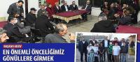 Başkan Altay: En Önemli Önceliğimiz Gönüllere Girmek