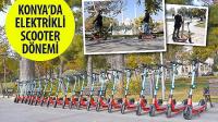 Konya’da Elektrikli Scooter Dönemi