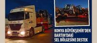Konya Büyükşehir’den Bartın’daki Sel Bölgesine Destek