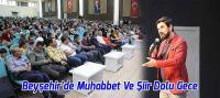 Beyşehir’de Muhabbet Ve Şiir Dolu Gece!