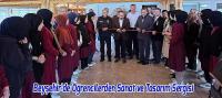 Beyşehir’de Öğrencilerden Sanat ve Tasarım Sergisi: Protokolden Yoğun İlgi