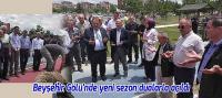 Beyşehir Gölü'nde yeni sezon dualarla açıldı
