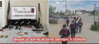 Beyşehir'de silah kaçakçılarına operasyon: 4 tutuklama