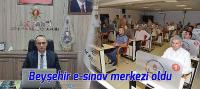 Beyşehir e-sınav merkezi oldu