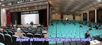 Beyşehir’de Amatör Denizcilik Belgesi sınavı yapıldı
