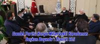 Saadet Partisi Konya Milletvekili Karaduman, Başkanımız Bayındır'ı Ziyaret Etti