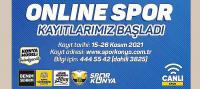 Online Spor Kayıtları Başladı