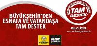 Konya Büyükşehir’den Esnafa ve Vatandaşa Tam Destek