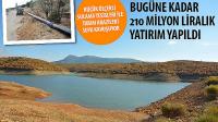 Küçük Ölçekli Sulama Tesisleri ile Tarım Arazileri Suya Kavuşuyor