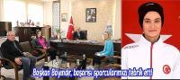 Başkan Bayındır, başarısı sporcularımızı tebrik etti