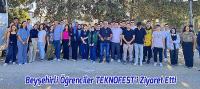 Beyşehirli Öğrenciler TEKNOFEST’i Ziyaret Etti