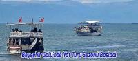 Beyşehir Gölü'nde Yat Turu Sezonu Başladı
