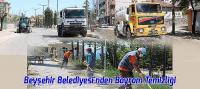 Beyşehir Belediyesi'nden Bayram Temizliği