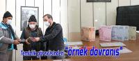 Temizlik görevlisinden “örnek davranış”