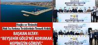 Huğlu ve Üzümlü Atık Su Arıtma Tesislerinin Temeli Atıldı