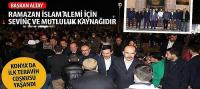 Konya’da İlk Teravih Coşkusu Yaşandı